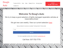 Tablet Screenshot of dougsautomn.com